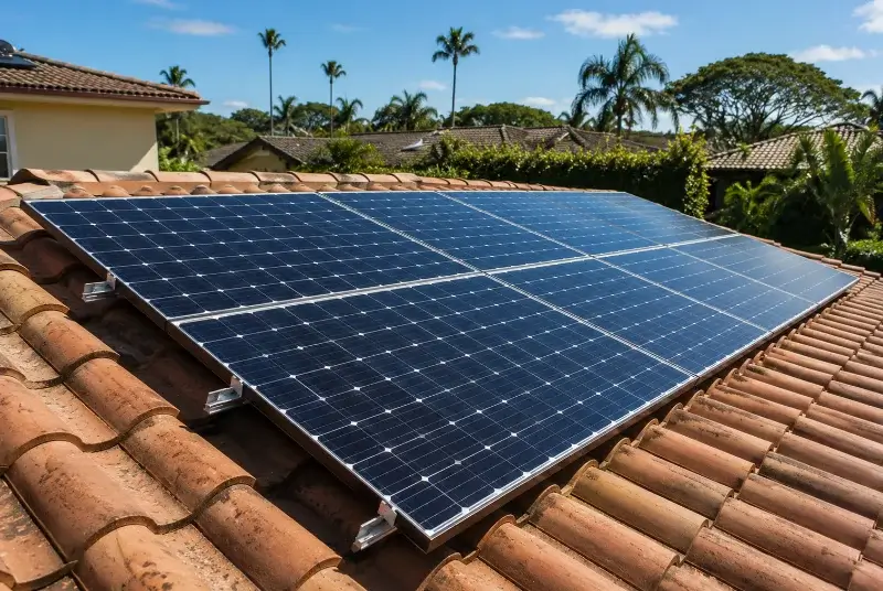 Installation de panneaux solaires à Saint-Prouant